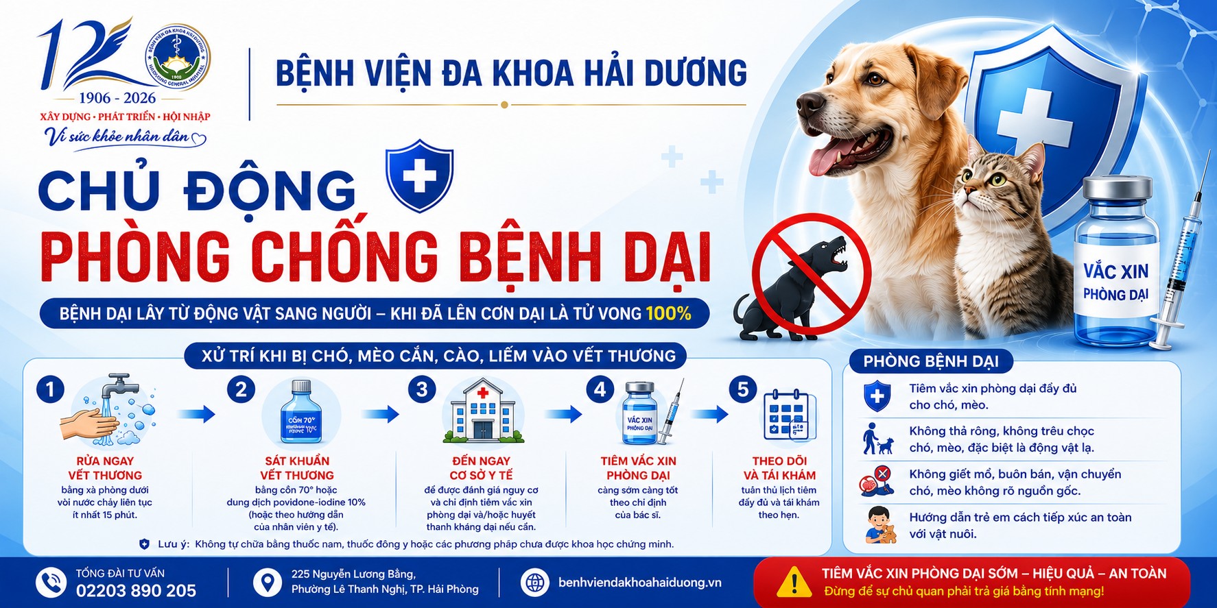 Bệnh dại ở người - Những điều cần biết